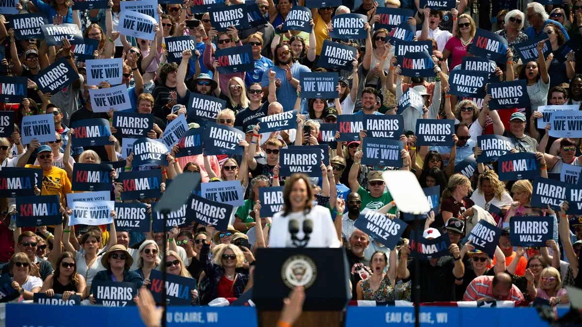 Harris Holds Slim Lead as Voter Turnout Becomes Key in 2024 Election