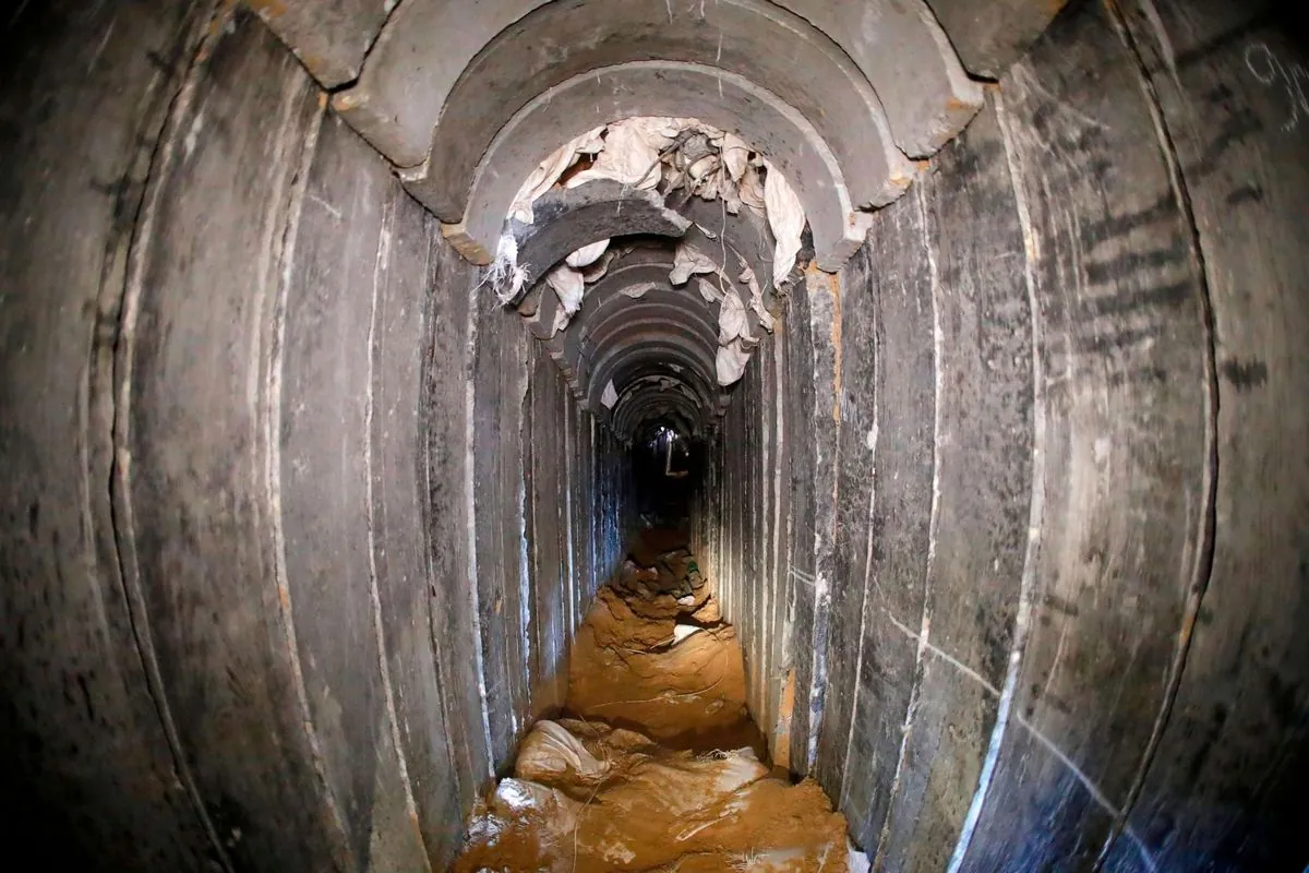 israeli-military-reveals-gaza-tunnel-network-to-reporters