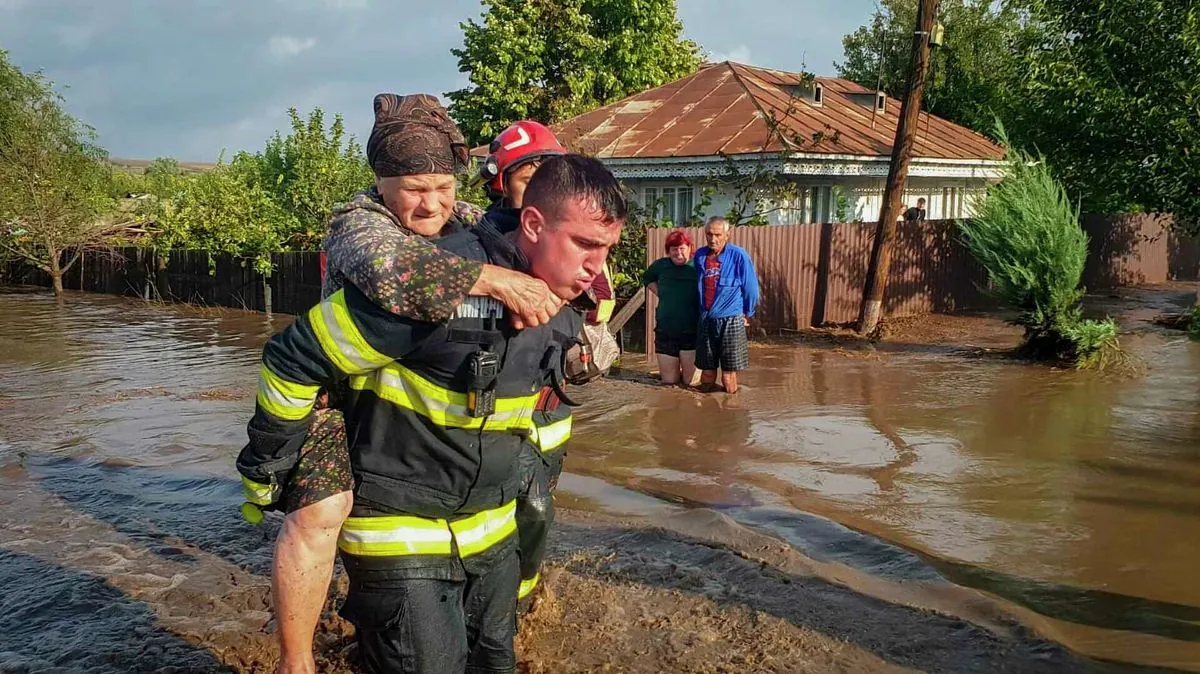 Deadly Floods Strike Eastern Romania Amid Central European Weather Crisis