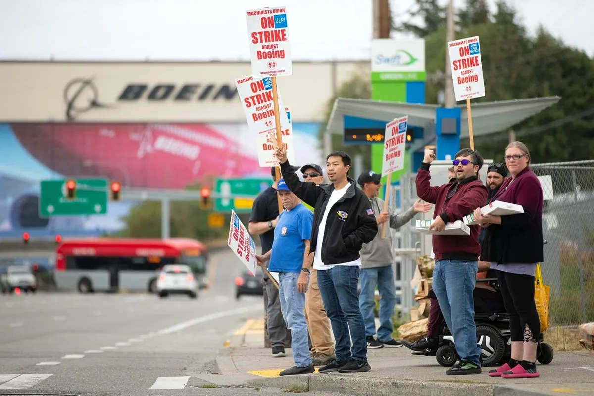 Boeing Workers Strike, Rejecting 25% Wage Hike in Unprecedented Move