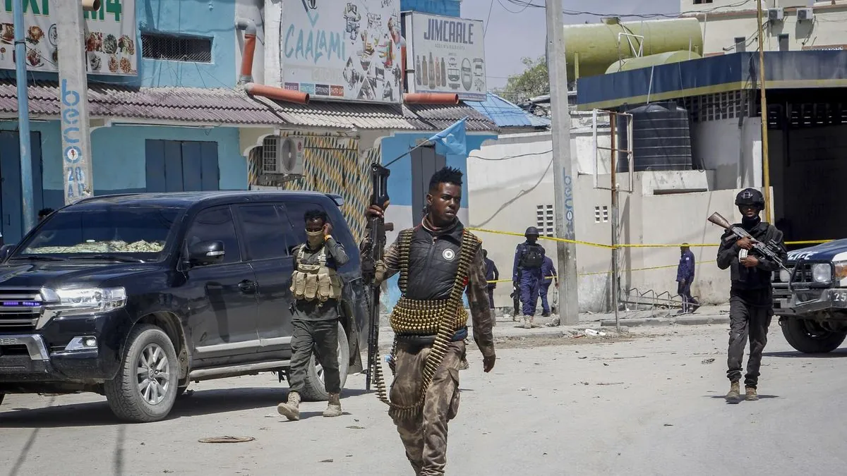 Twin Blasts Rock Mogadishu, Killing Five and Injuring Eight