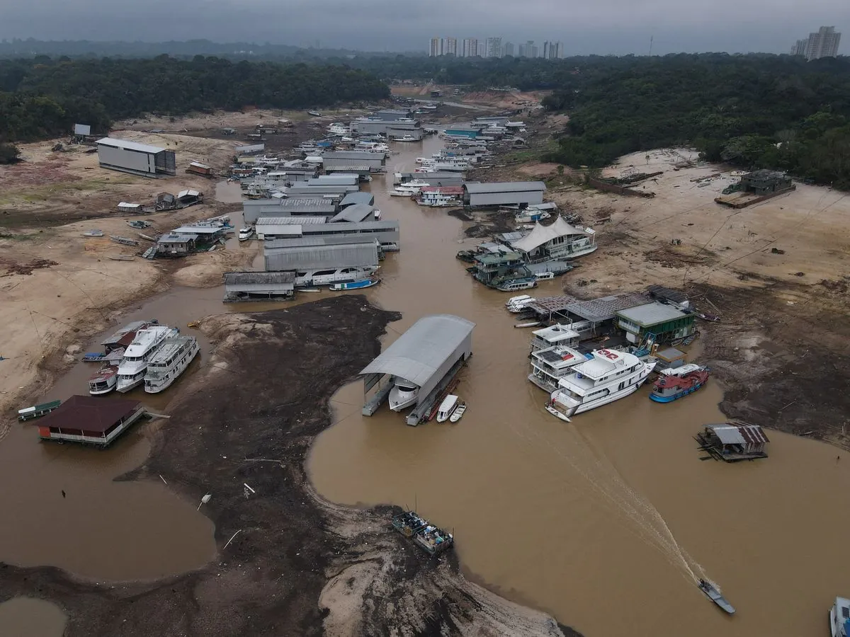 Amazon Drought Crisis: Record-Low River Levels Disrupt Life in Brazil