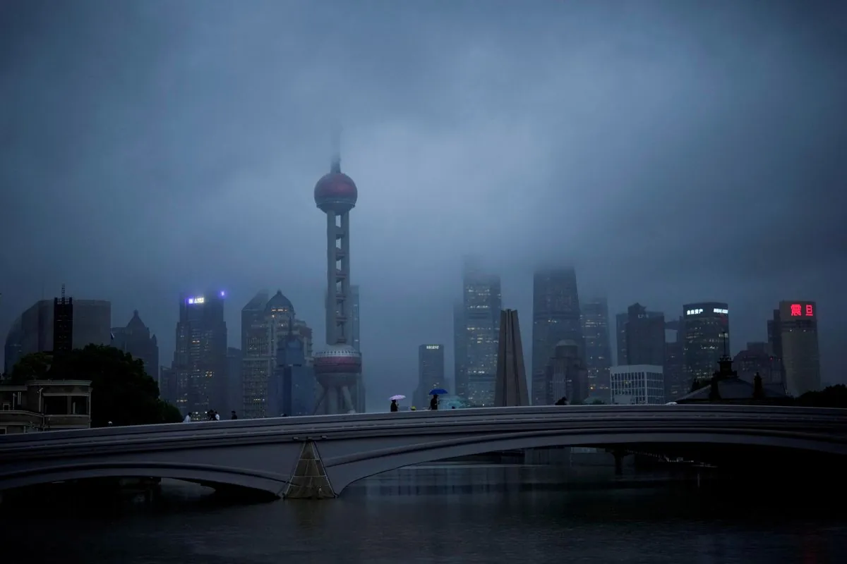 Shanghai Braces for Typhoon Bebinca: Flights Canceled, Evacuations Underway