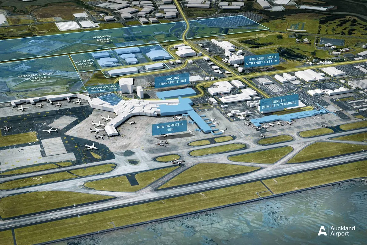 Auckland Airport Launches NZ$1.4B Fundraise for Expansion Project