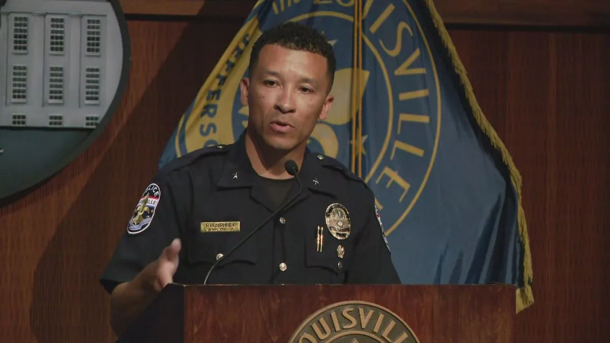 Louisville Names Paul Humphrey as New Permanent Police Chief