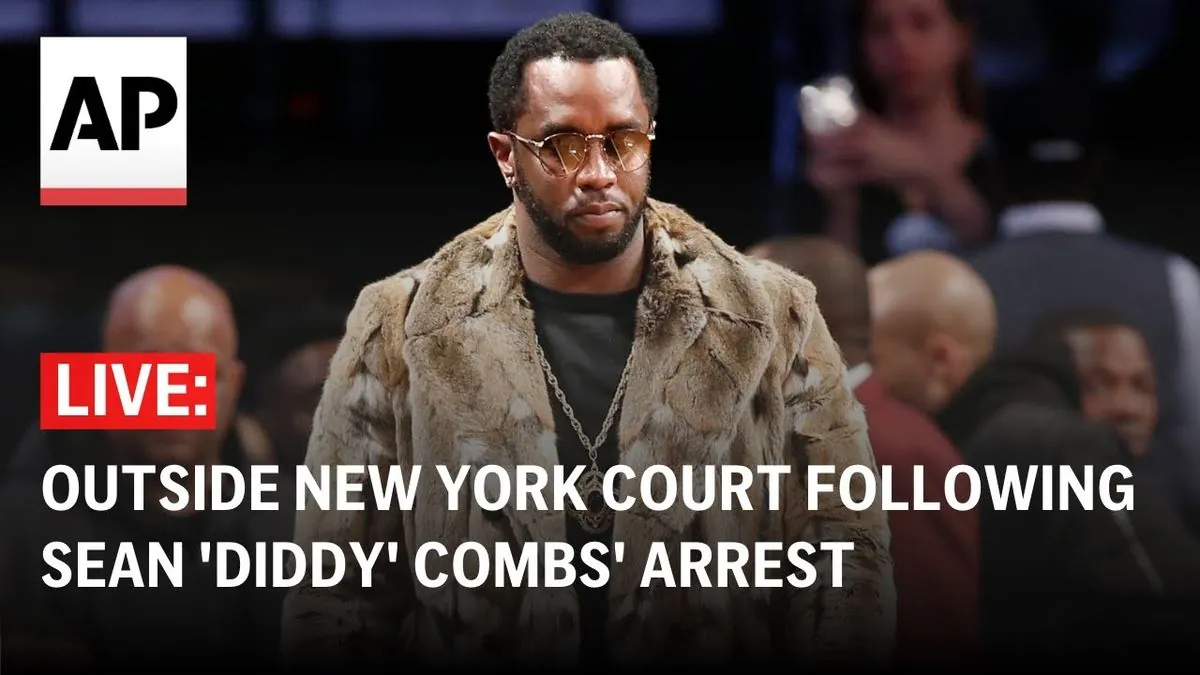 Music Mogul Sean Combs Faces Federal Charges in Sex Trafficking Case