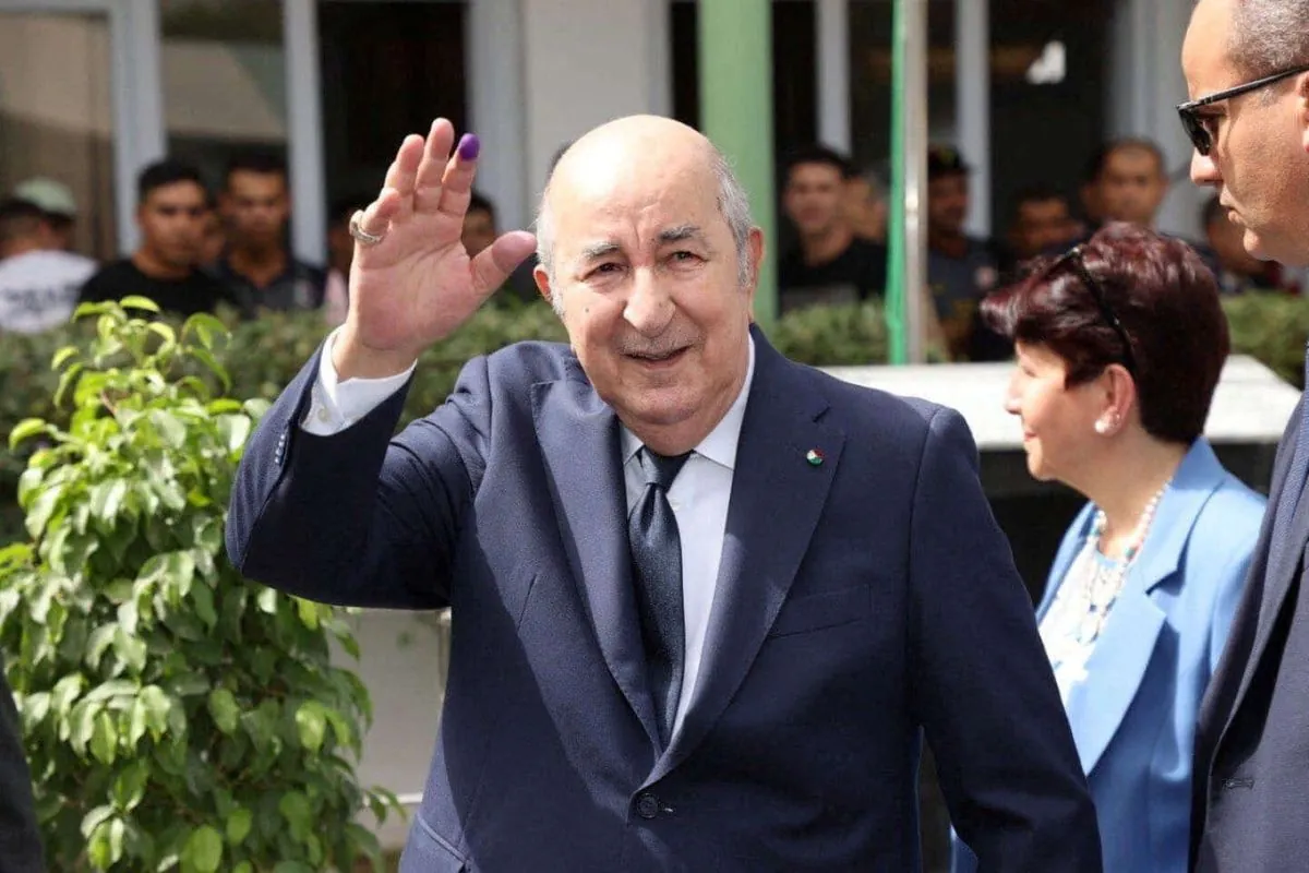 Algerian President Tebboune Begins Second Term After Landslide Victory