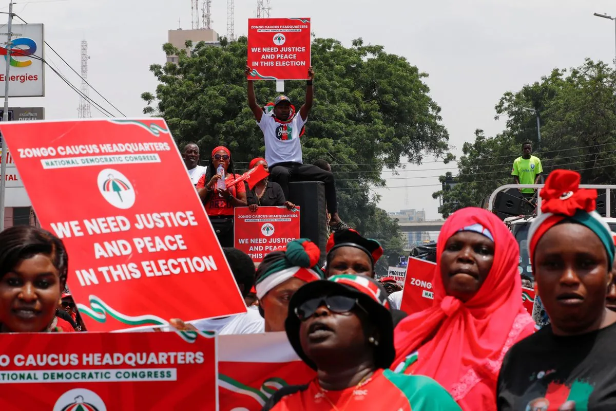 Ghana's Opposition Protests Voter Roll Issues Ahead of December Election