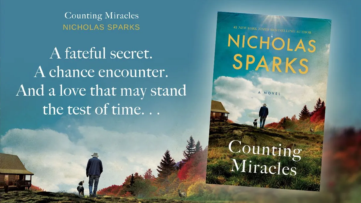 Nicholas Sparks' Latest: A Comforting Escape in Turbulent Times