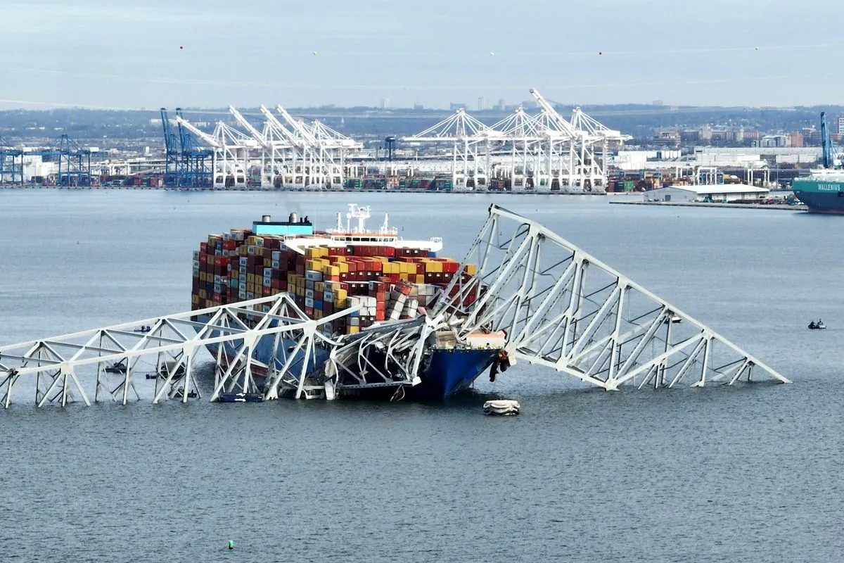 U.S. Seeks $103M from Ship Owners for Baltimore Bridge Collapse