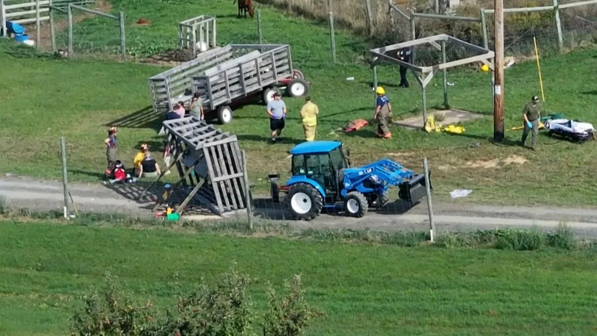 Wagon Accident at Wisconsin Apple Orchard Injures 25 During School Trip