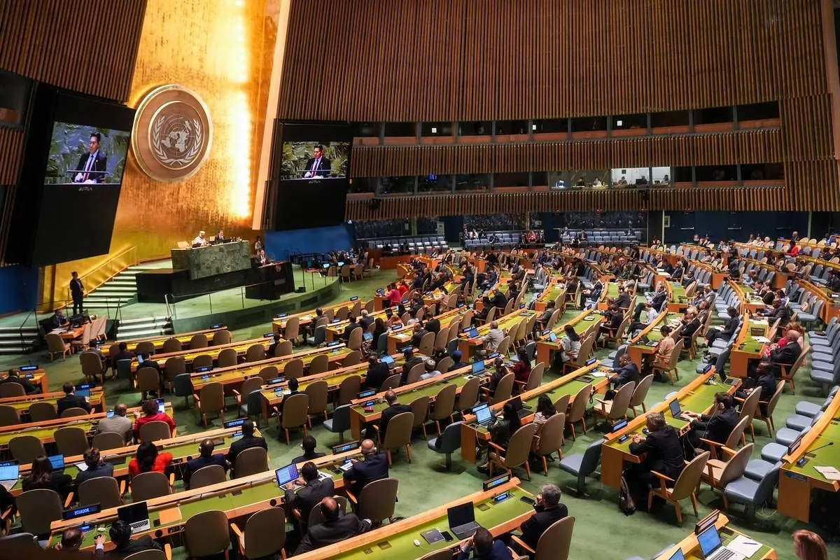 UN Assembly Votes for Israeli Withdrawal from Palestinian Territories