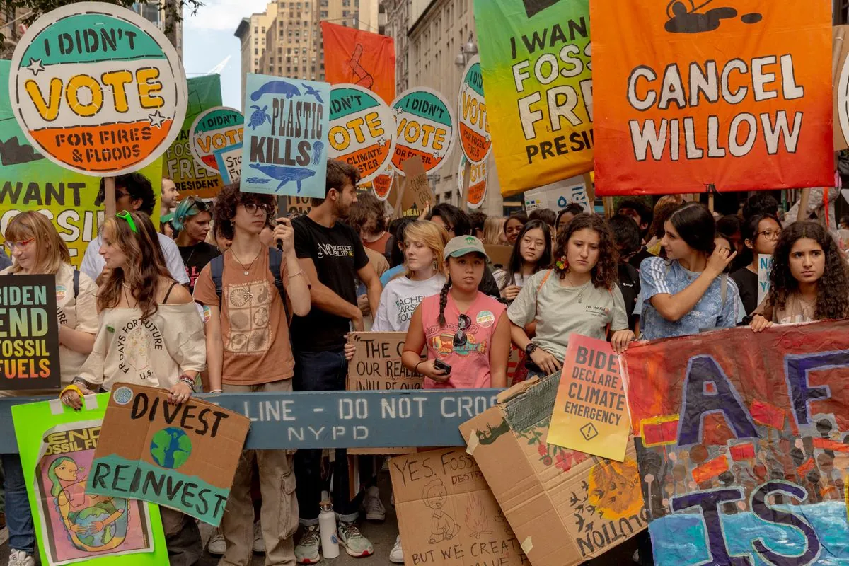 Global Climate Protests Surge as New York Hosts Key Environmental Events