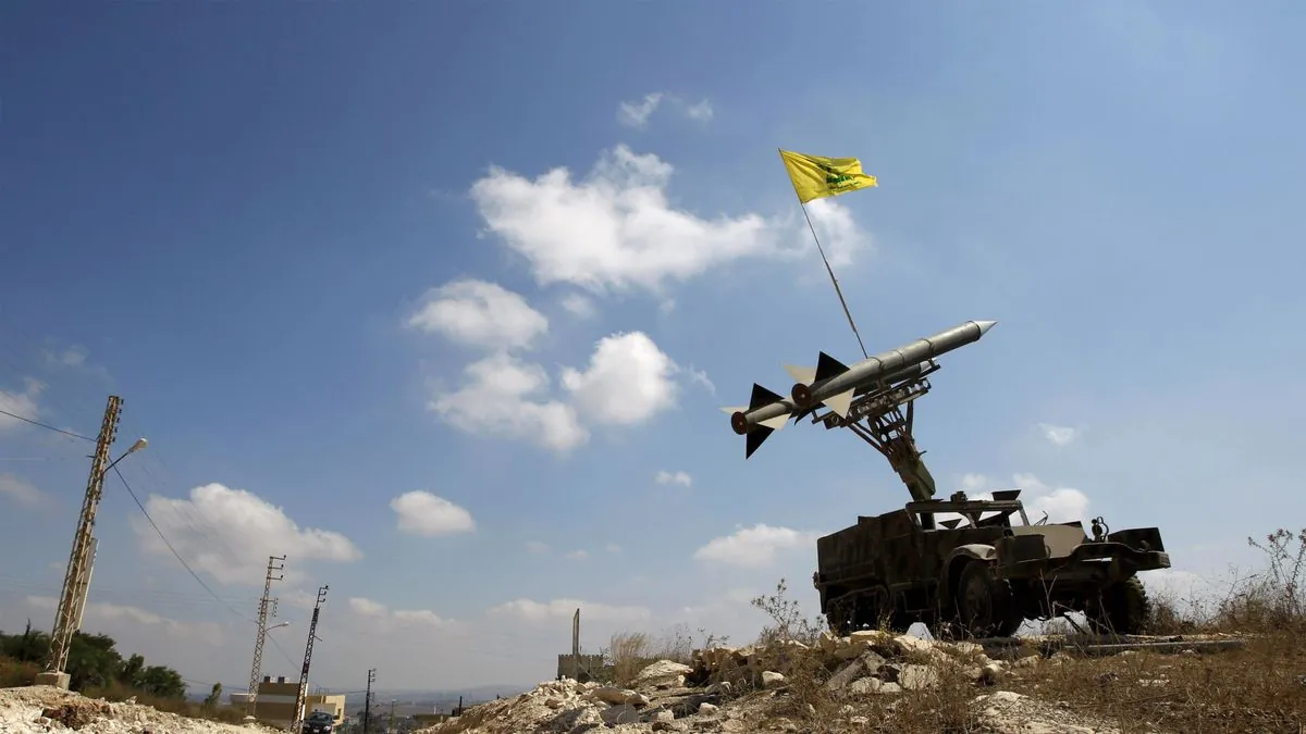 Hezbollah Launches Massive Rocket Barrage at Northern Israel