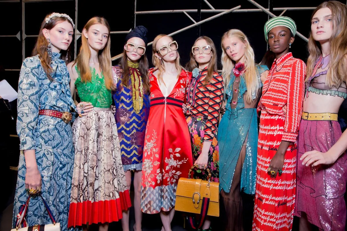 Gucci's Sunset-Inspired Collection Dazzles at Milan Fashion Week