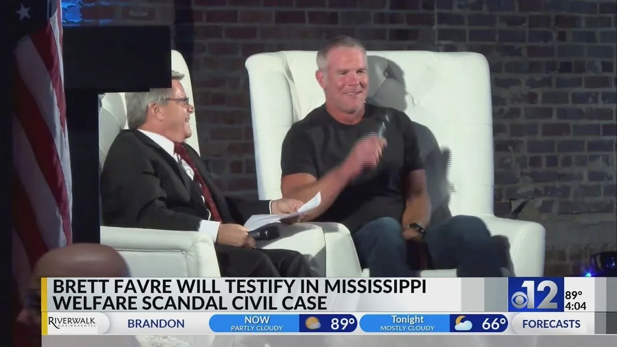 Brett Favre to Testify on Mississippi Welfare Scandal Before Congress