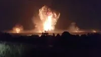 Russian Arms Depots Ablaze as Ukraine Launches Massive Drone Attack