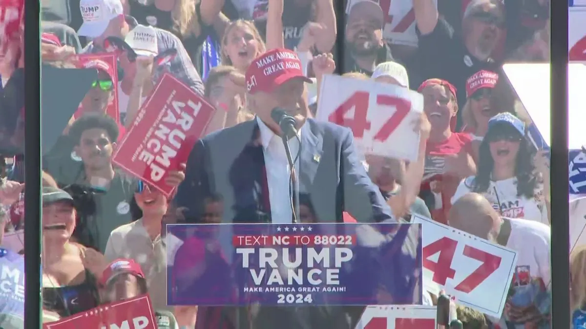 Trump Rally in North Carolina Ignores Controversial Gubernatorial Candidate