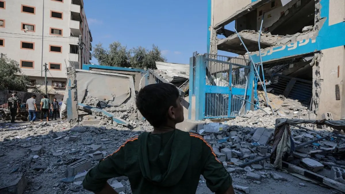 Israeli Airstrike on Gaza School Kills 7 Amid Ongoing Conflict