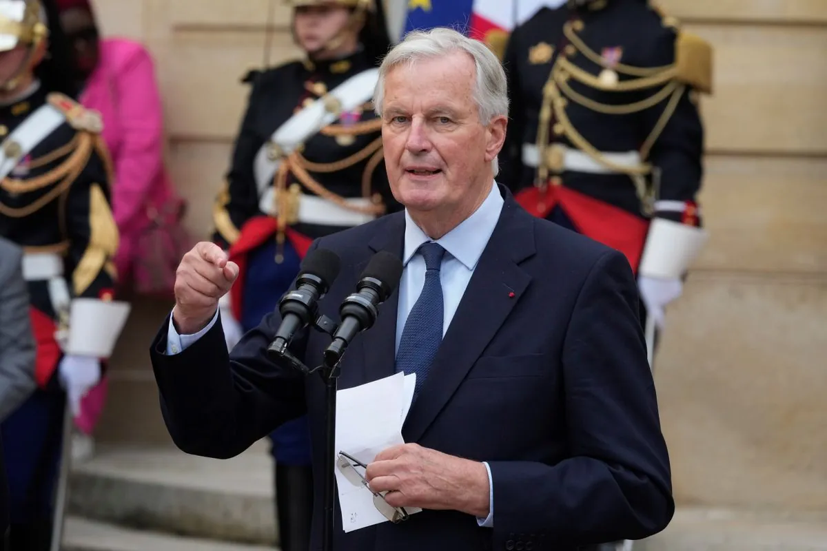 Barnier Taps Young Duo to Tackle France's Ballooning Budget Deficit