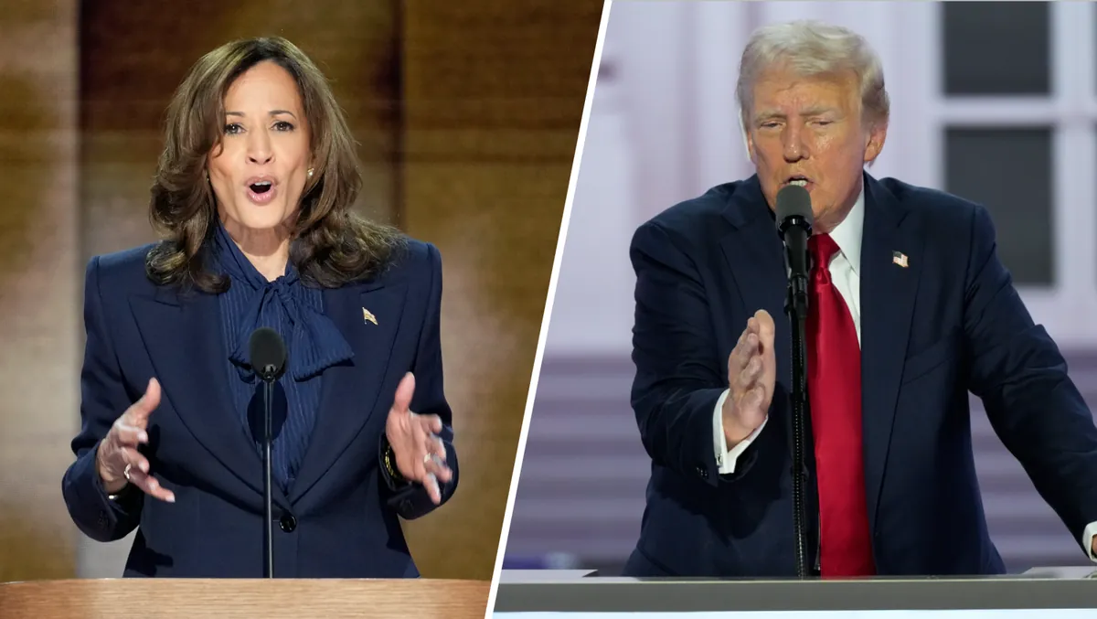 Harris and Trump Blur Party Lines in Crucial Pennsylvania Battleground