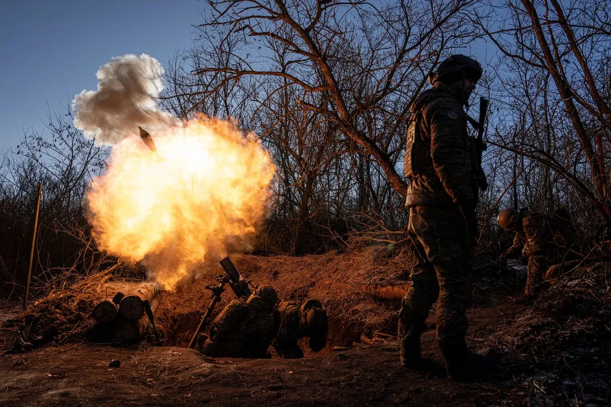 Russian Forces Launch Assault on Strategic Ukrainian Town of Vuhledar