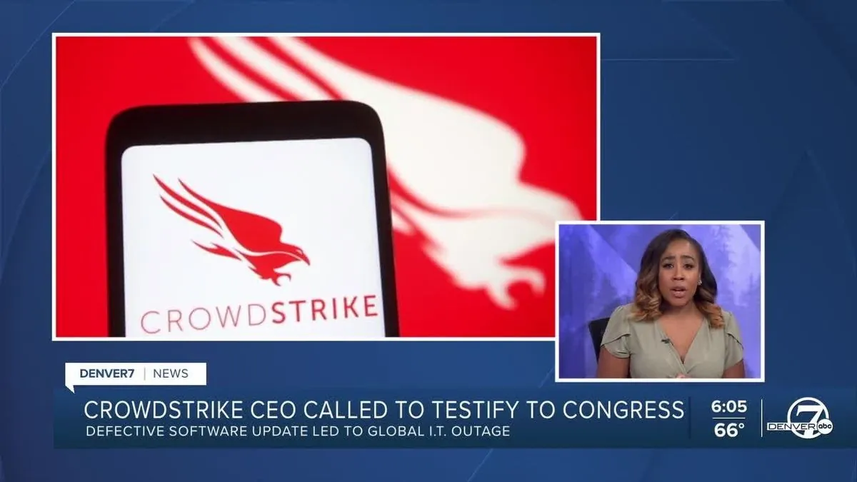 CrowdStrike Faces Congressional Scrutiny Over Massive Tech Failure