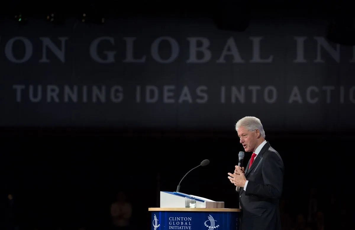 Clinton Initiative Tackles Global Challenges, Emphasizes Democracy