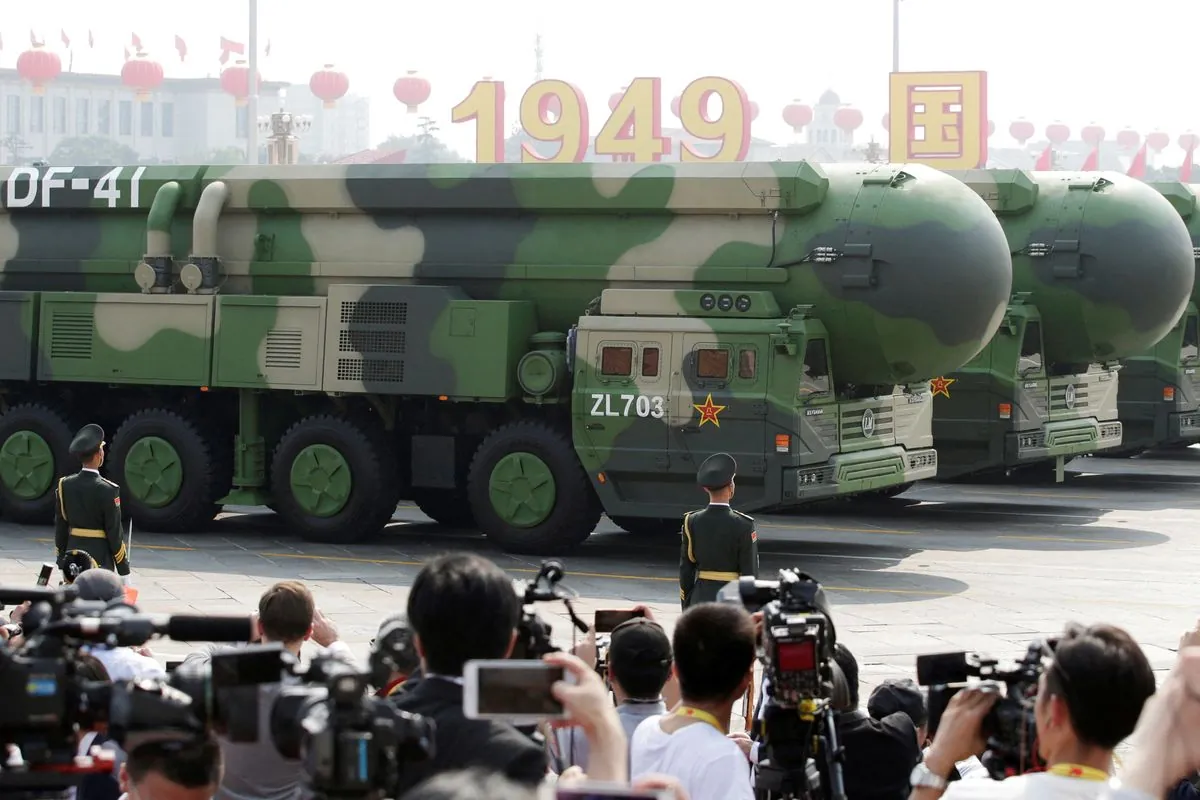 China Launches Rare ICBM Test in Pacific, Raising Regional Tensions