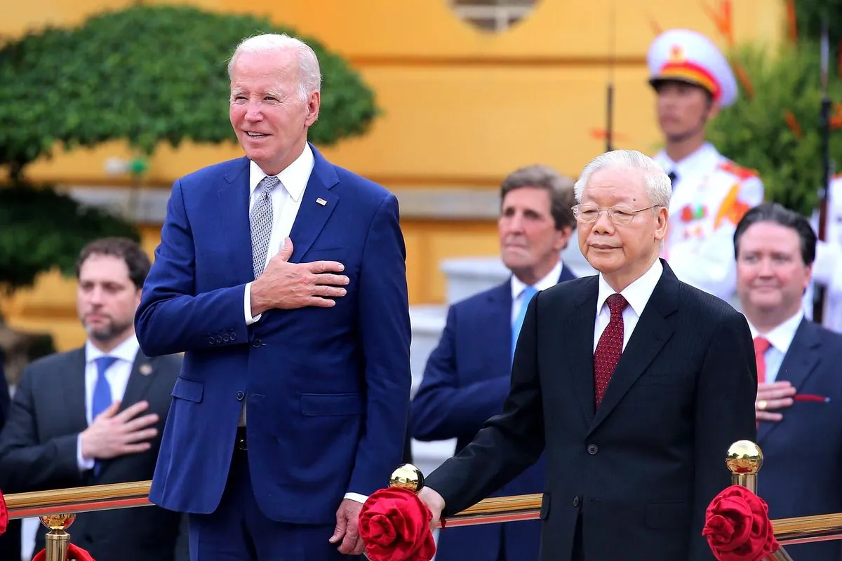 Biden to Meet Vietnam's Leader, Strengthening Ties Amid Global Shifts