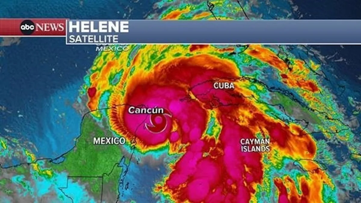 Tropical Storm Helene Intensifies, Threatens Florida with Major Hurricane Impact