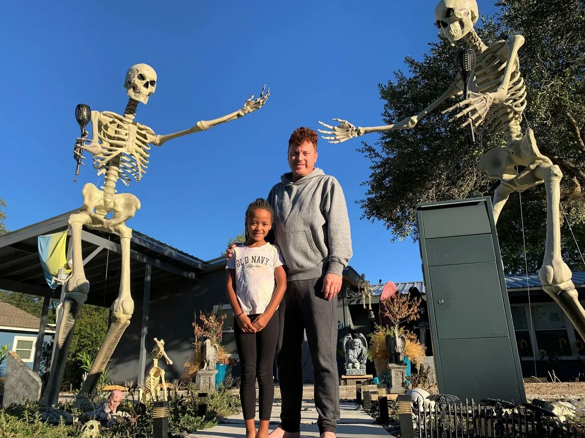 Home Depot's 12-Foot Skeleton: The Unexpected Star of Halloween