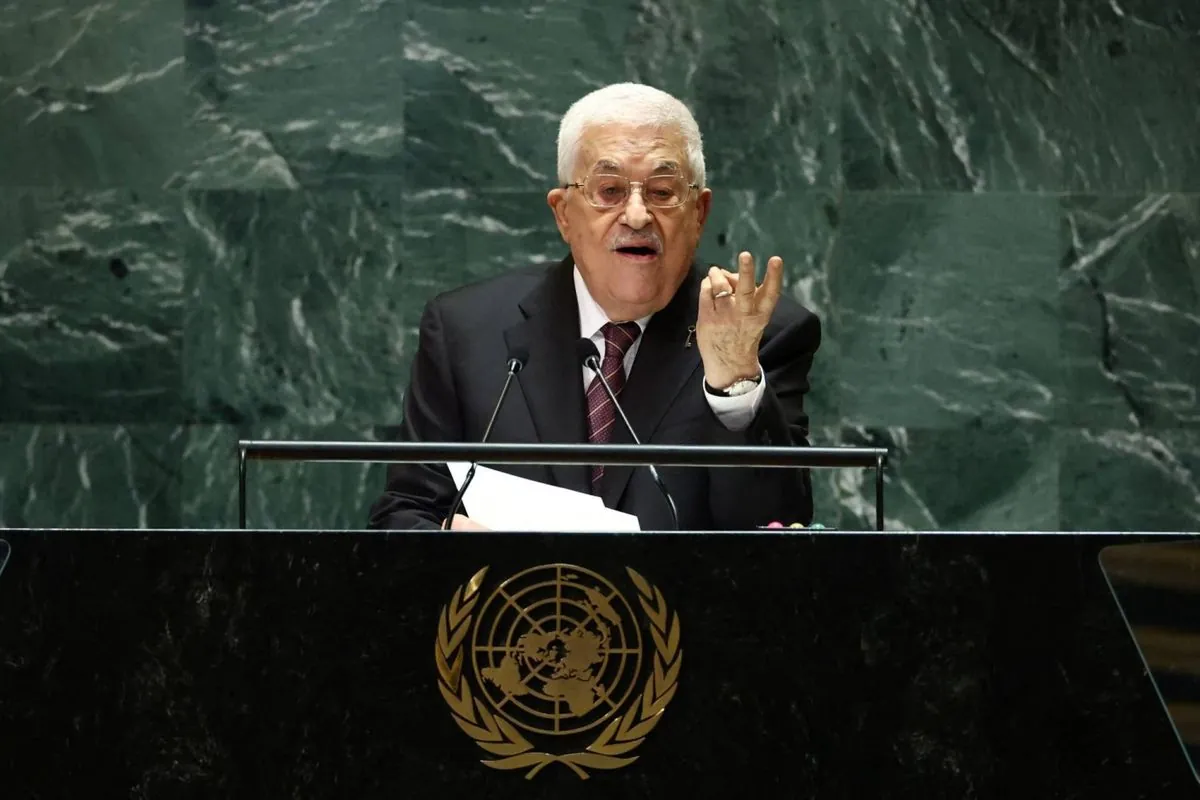 Abbas Pleads for Gaza War's End at UN, Israel Criticizes Response