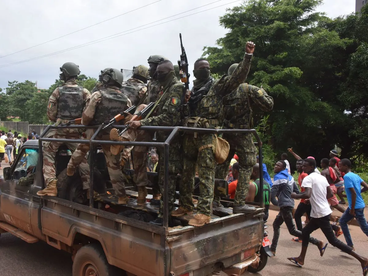 Gunfire Erupts Near Guinea's Presidential Palace, Army Locks Down Capital