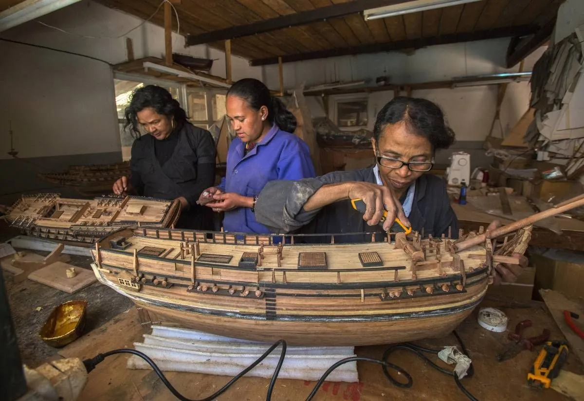 Madagascar's Le Village: Crafting History in Miniature Ships