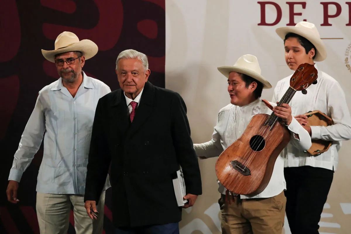 Mexican President's Final Press Conference: A Watch Raffle and Emotional Farewell