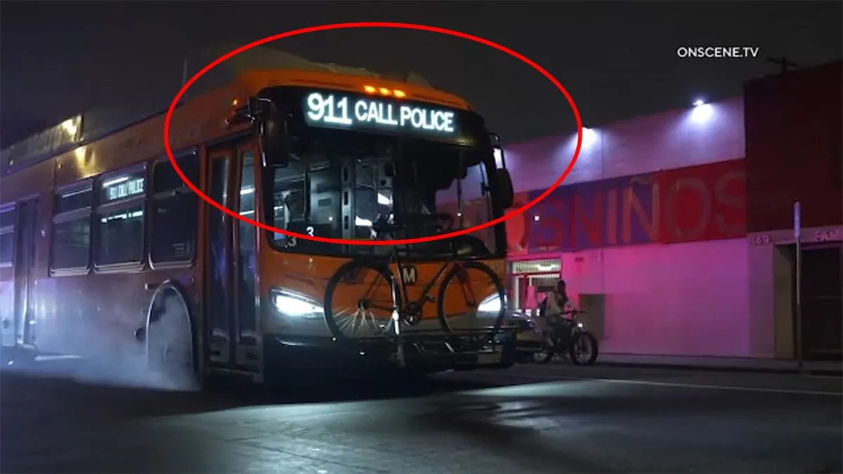 Los Angeles Bus Hijacking: Suspect Charged with Murder and Kidnapping