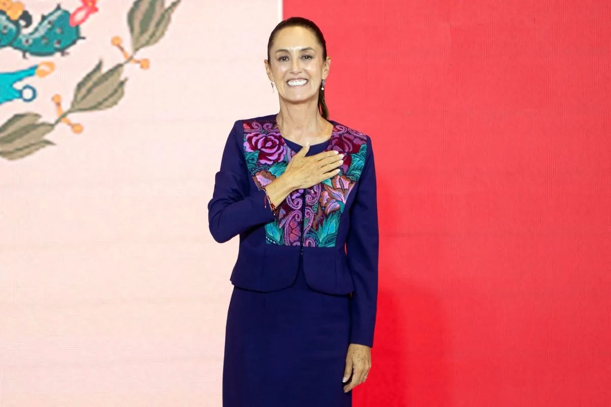 Mexico Inaugurates First Female President, Showcasing Gender Parity Progress