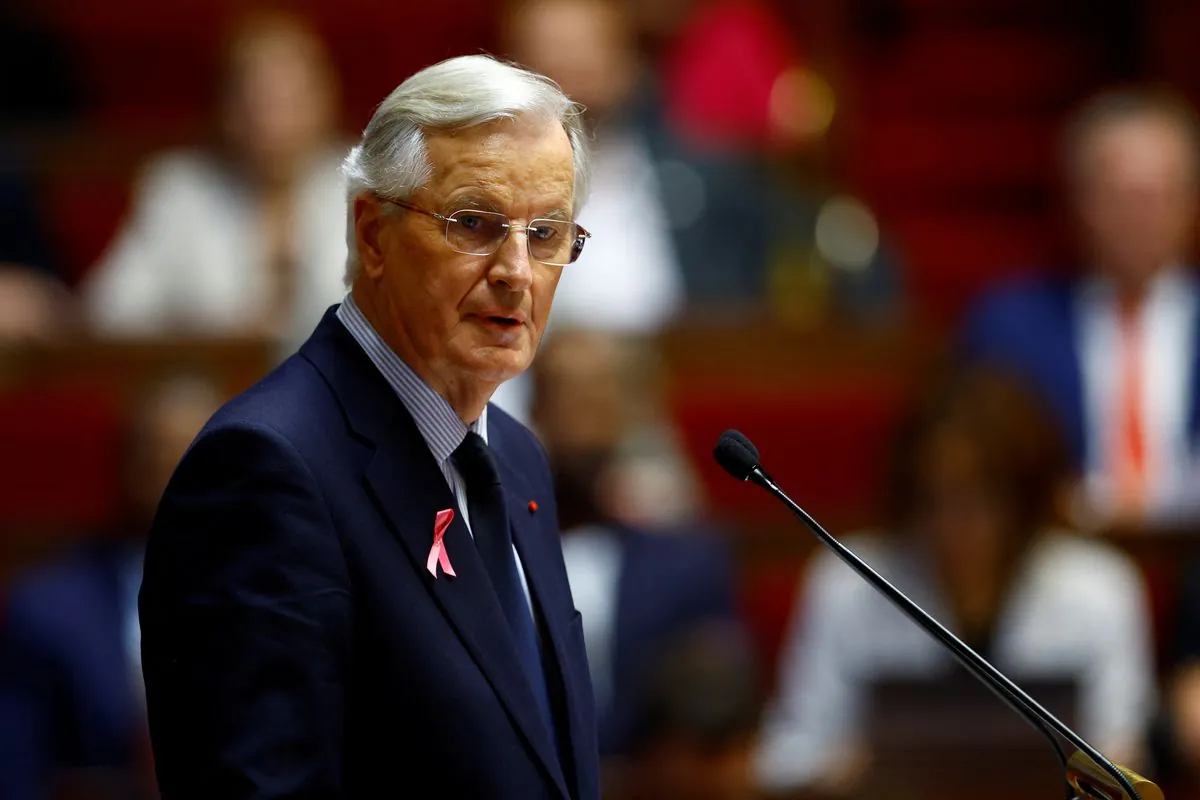 French PM Barnier Calls for Stricter Immigration Control