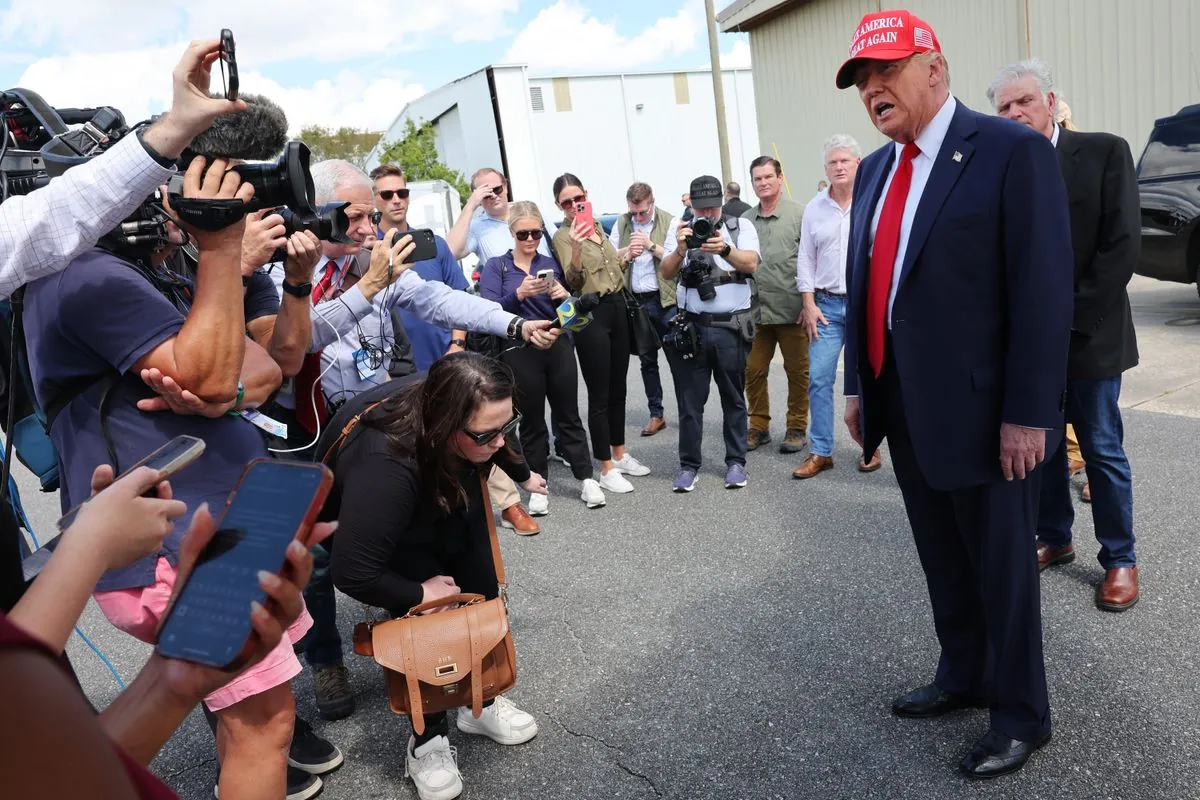 Trump's Hurricane Visit Sparks Debate on Disaster Politics