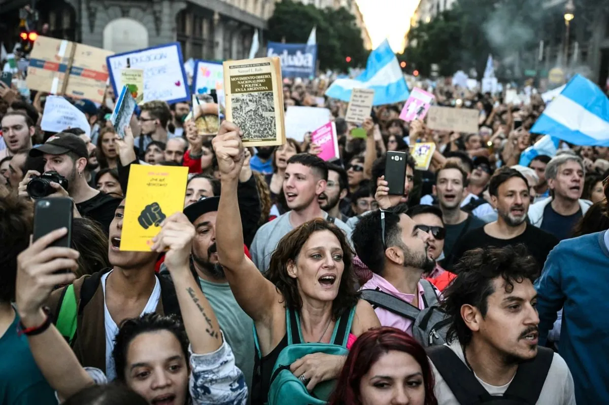 Argentine Universities Rally Against Milei's Budget Cuts