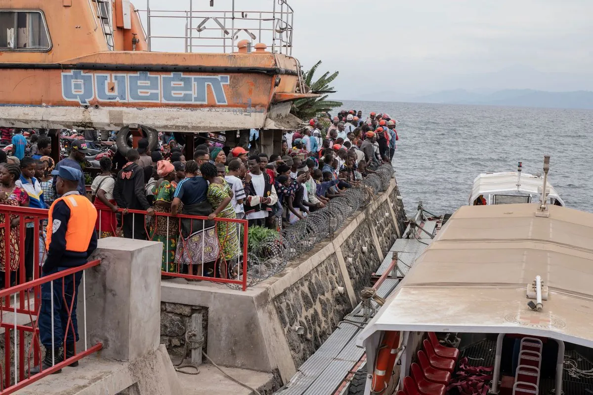 Tragic Lake Kivu Boat Accident Claims 50 Lives in Eastern Congo