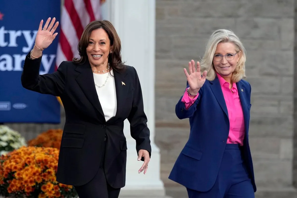 Liz Cheney Backs Harris in Wisconsin, Denounces Trump as Unfit