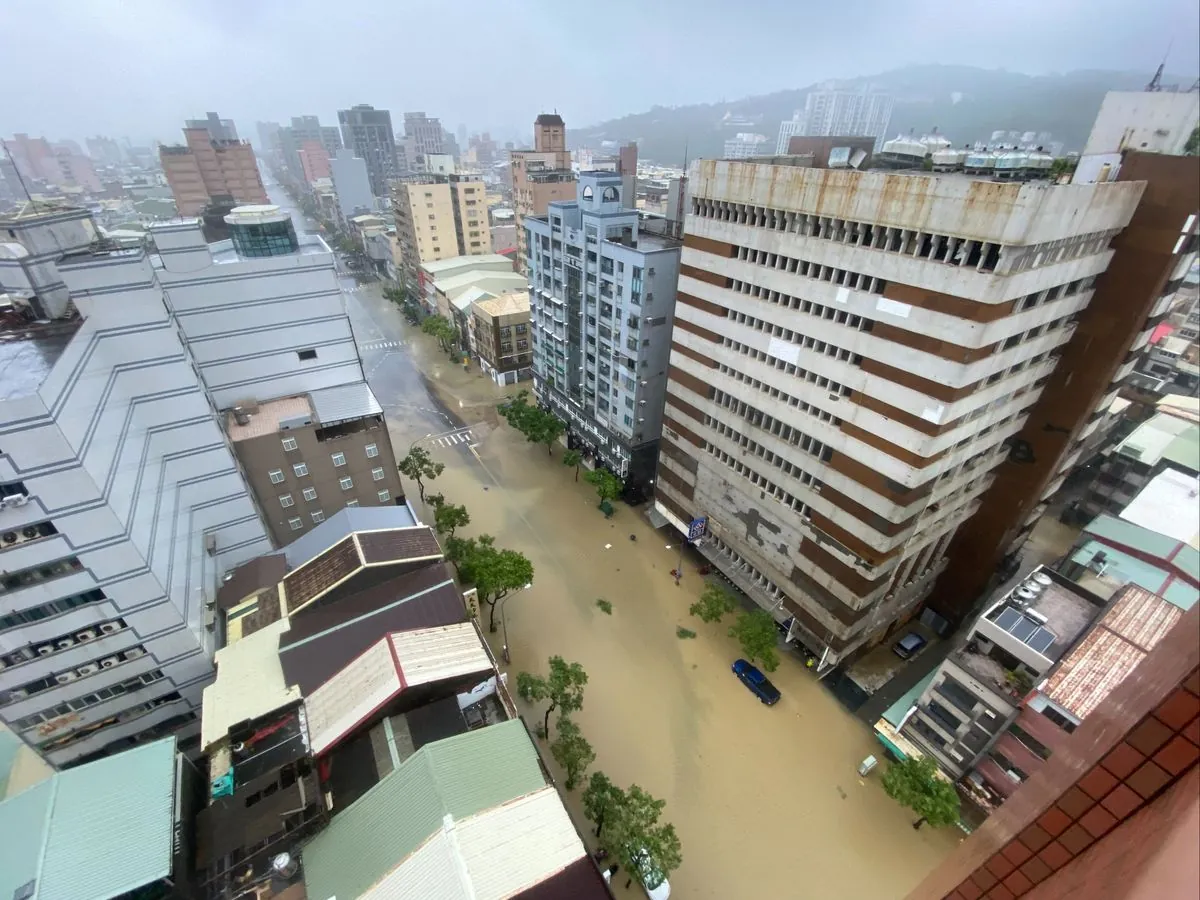 Taiwan Resumes Normal Activities as Typhoon Krathon Dissipates