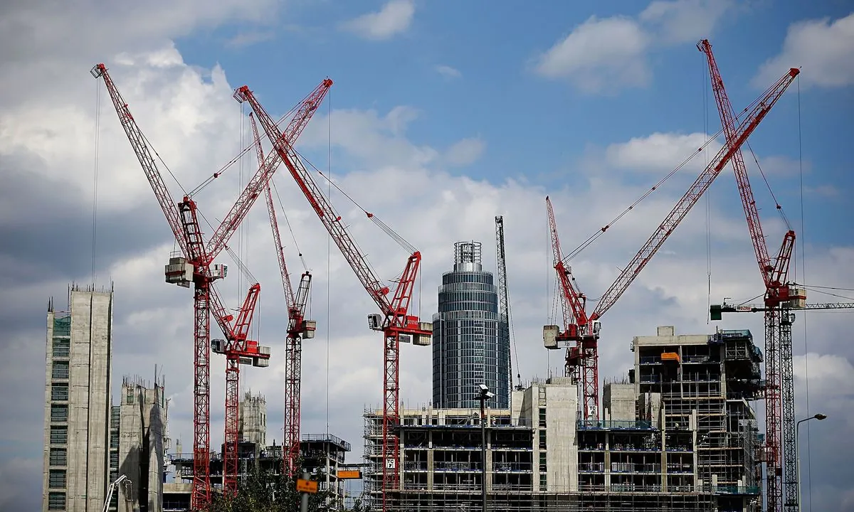 UK Construction Sector Surges to 30-Month High Amid Economic Shifts