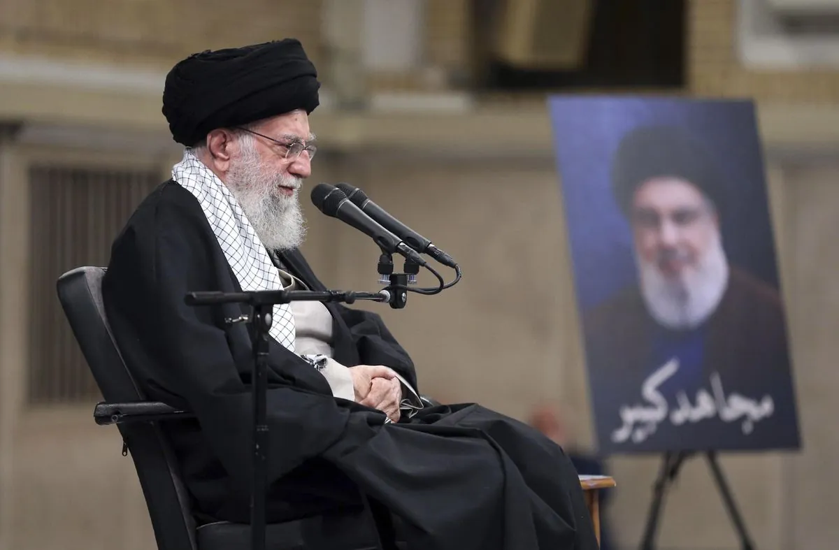 Iran's Supreme Leader Lauds Missile Strike on Israel, Calls for Regional Readiness