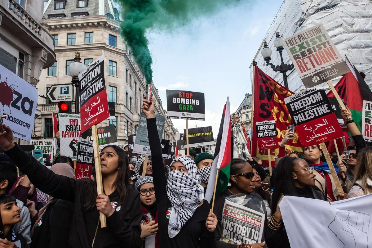 Europe Braces for Massive Pro-Palestinian Rallies on Hamas Attack Anniversary