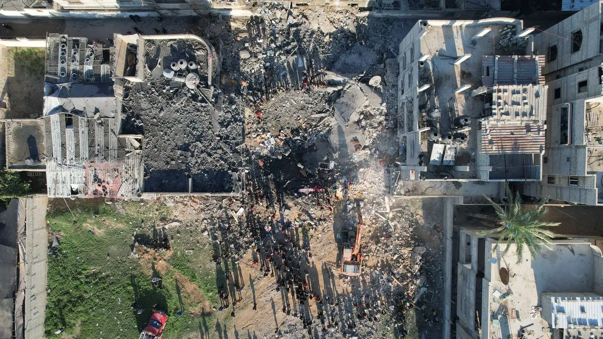 Gaza's Rubble Mountain: A Year of Conflict Leaves Lasting Scars