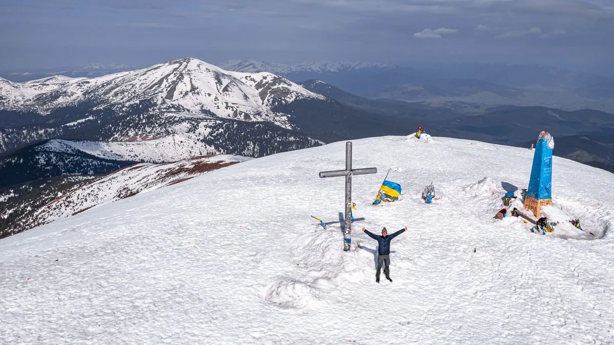 Mount Hoverla: Ukraine's Highest Peak Becomes Symbol of Hope Amid War