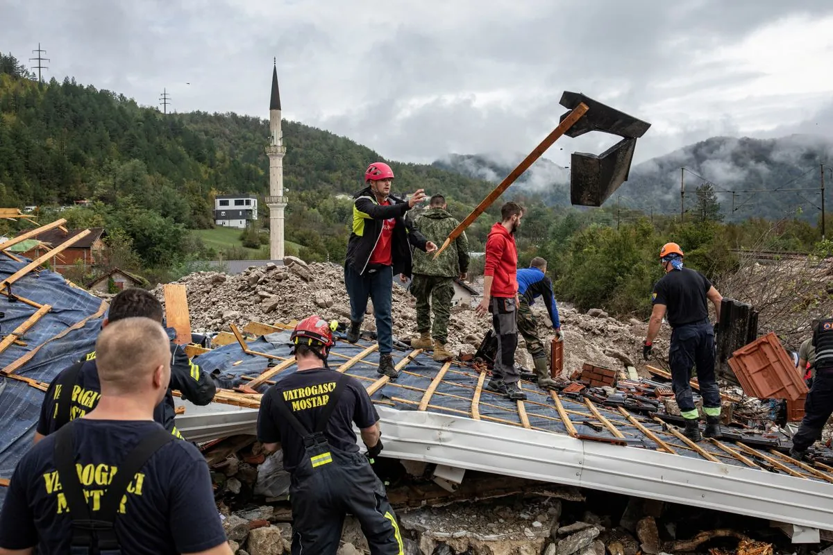 Bosnia Seeks International Aid Amid Deadly Floods and Landslides